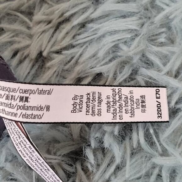 Body by Victoria's Secret Dusty Lavender Racerback Demi Bra - Size 32DD - Picture 6 of 6